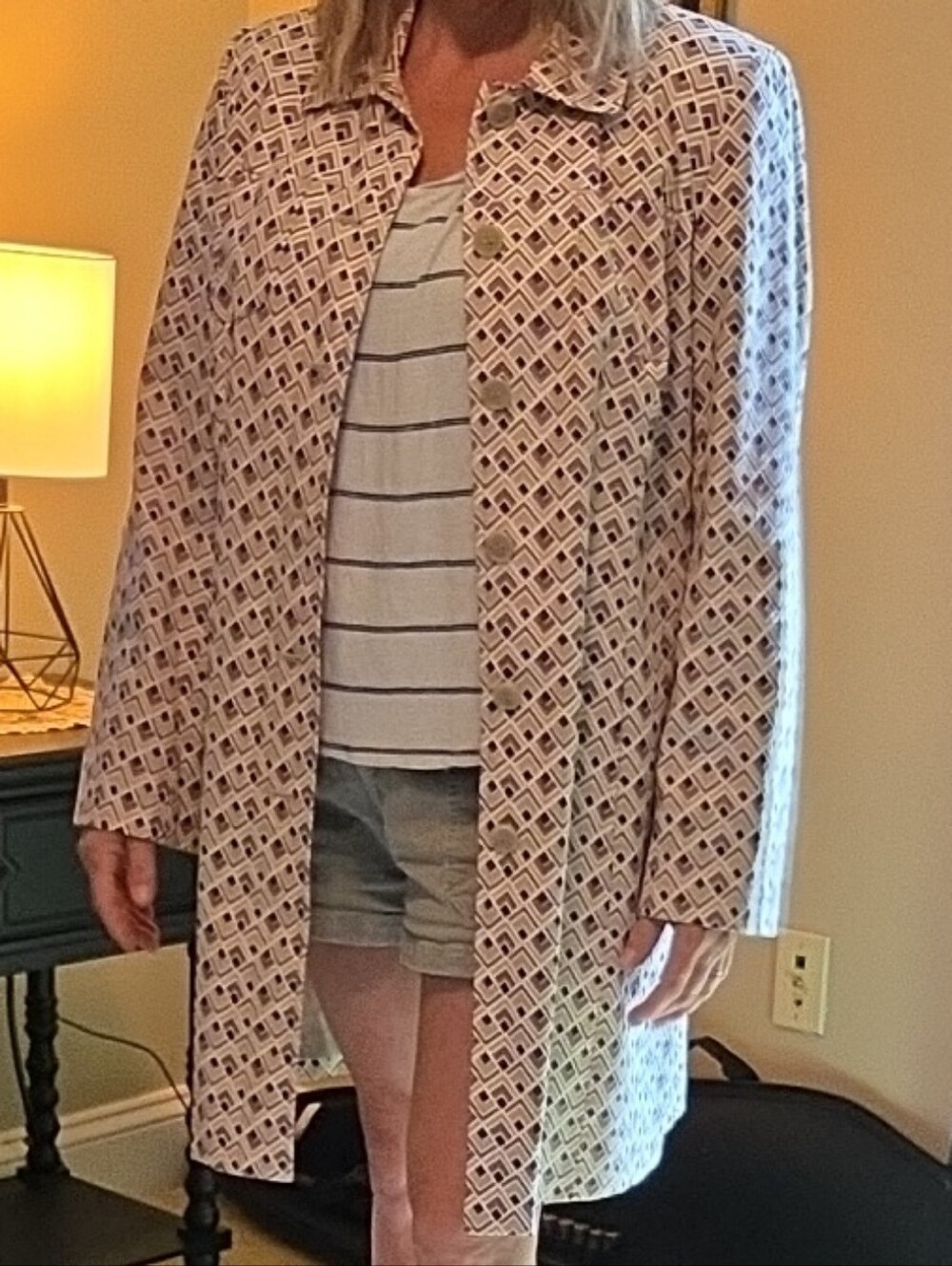 LOFT Three Season Button-Up Jacket XL